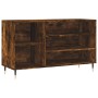 Mueble zapatero madera contrachapada roble ahumado 102x36x60 cm | Foro24.es | Tu tienda online para hogar, jardín y más Foro24.es