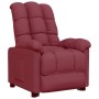 Sillón reclinable de tela rojo tinto | Foro24.es | Tu tienda online para hogar, jardín y más Foro24.es