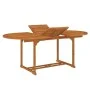 Mesa de jardín madera maciza de eucalipto 200x100x75 cm de vidaXL, Mesas de jardín - Ref: Foro24-316068, Precio: 227,23 €, De...
