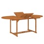 Mesa de jardín madera maciza de eucalipto 200x100x75 cm de vidaXL, Mesas de jardín - Ref: Foro24-316068, Precio: 230,21 €, De...