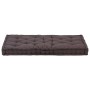 Cojín para palés algodón gris antracita 120x80x10 cm de , Cojines para sillas y sofás - Ref: Foro24-48676, Precio: 71,96 €, D...