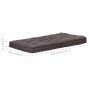 Cojín para palés algodón gris antracita 120x80x10 cm de , Cojines para sillas y sofás - Ref: Foro24-48676, Precio: 71,96 €, D...