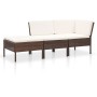 Set muebles de jardín 8 piezas y cojines ratán sintético marrón | Foro24.es | Tu tienda online para hogar, jardín y más Foro24.es