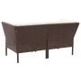 Set muebles de jardín 8 piezas y cojines ratán sintético marrón | Foro24.es | Tu tienda online para hogar, jardín y más Foro24.es