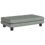 Cama de perros con extensión terciopelo gris claro 100x50x30 cm de , Camas para perros - Ref: Foro24-172020, Precio: 143,80 €...