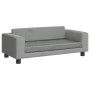 Cama de perros con extensión terciopelo gris claro 100x50x30 cm de , Camas para perros - Ref: Foro24-172020, Precio: 143,80 €...