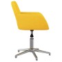 Silla de oficina giratoria de tela amarillo claro de , Sillas de oficina - Ref: Foro24-344721, Precio: 84,12 €, Descuento: %