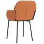 Sillas de comedor 2 unidades cuero sintético y tela negro de , Sillas de comedor - Ref: Foro24-344754, Precio: 116,33 €, Desc...