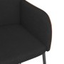 Sillas de comedor 2 unidades cuero sintético y tela negro de , Sillas de comedor - Ref: Foro24-344754, Precio: 116,33 €, Desc...