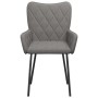 Sillas de comedor giratorias 2 unidades tela gris claro de , Sillas de comedor - Ref: Foro24-344831, Precio: 130,45 €, Descue...