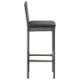 Conjunto de bar para jardín 3 piezas con cojines gris de , Conjuntos de jardín - Ref: Foro24-3067975, Precio: 326,97 €, Descu...