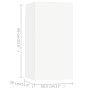 Set de muebles de salón TV 6 piezas madera de ingeniería blanco de , Muebles TV - Ref: Foro24-3078698, Precio: 224,24 €, Desc...