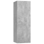 Set muebles de salón TV 4 pzas madera ingeniería gris hormigón de , Muebles TV - Ref: Foro24-3079151, Precio: 134,49 €, Descu...