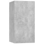 Set muebles de salón TV 4 pzas madera ingeniería gris hormigón de , Muebles TV - Ref: Foro24-3079151, Precio: 134,49 €, Descu...