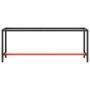 Estructura banco de trabajo metal negro y rojo mate 210x50x79cm de , Patas para mesas - Ref: Foro24-151454, Precio: 86,25 €, ...
