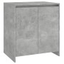 Aparador de madera contrachapada gris hormigón 70x41x75 cm de , Aparadores - Ref: Foro24-809741, Precio: 72,08 €, Descuento: %