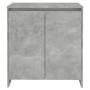 Aparador de madera contrachapada gris hormigón 70x41x75 cm de , Aparadores - Ref: Foro24-809741, Precio: 72,08 €, Descuento: %