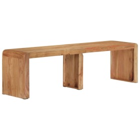Banco de madera maciza de acacia 160x38x45 cm de , Bancos de comedor y cocina - Ref: Foro24-351646, Precio: 159,09 €, Descuen...
