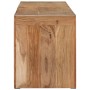 Banco de madera maciza de acacia 160x38x45 cm de , Bancos de comedor y cocina - Ref: Foro24-351646, Precio: 159,09 €, Descuen...