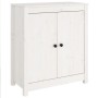 Aparador de madera maciza de pino blanco 70x35x80 cm de , Aparadores - Ref: Foro24-813720, Precio: 106,35 €, Descuento: %