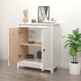 Aparador de madera maciza de pino blanco 70x35x80 cm de , Aparadores - Ref: Foro24-813720, Precio: 106,35 €, Descuento: %
