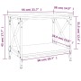 Mesa auxiliar madera contrachapada roble ahumado 55x38x45 cm de , Mesas de centro - Ref: Foro24-823329, Precio: 37,78 €, Desc...