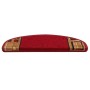 Alfombrilla autoadhesiva de escalera 15 uds roja 65x21x4 cm | Foro24.es | Tu tienda online para hogar, jardín y más Foro24.es