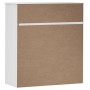 Aparador superior MOLDE madera maciza pino blanco 90x35x100 cm de , Aparadores - Ref: Foro24-350550, Precio: 197,12 €, Descue...