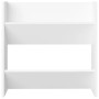 Zapateros de pared 4 uds madera contrachapada blanco 60x18x60cm de , Zapateros y organizadores de calzado - Ref: Foro24-80671...