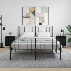 Comprar Mesitas de noche 2 uds madera de