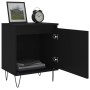 Mesitas de noche 2 uds madera de ingeniería negro 40x30x50 cm | Foro24.es | Tu tienda online para hogar, jardín y más Foro24.es