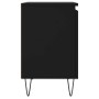 Mesitas de noche 2 uds madera de ingeniería negro 40x30x50 cm | Foro24.es | Tu tienda online para hogar, jardín y más Foro24.es