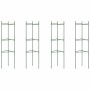 Tutores para tomates 4 unidades acero y PP 116 cm en Soportes para macetas | Comprar online en Foru.es