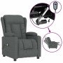 Sillón de masaje eléctrico tela gris oscuro de , Sillones de masaje eléctricos - Ref: Foro24-3098790, Precio: 288,33 €, Descu...