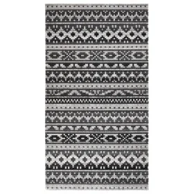 Alfombra de exterior tejido plano gris oscuro 115x170 cm de vidaXL, Protectores para exterior - Ref: Foro24-317060, Precio: 3...