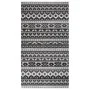 Alfombra de exterior tejido plano gris oscuro 115x170 cm de vidaXL, Protectores para exterior - Ref: Foro24-317060, Precio: 3...