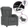 Sillón reclinable eléctrico de tela gris oscuro de , Sillones - Ref: Foro24-3098778, Precio: 267,43 €, Descuento: %