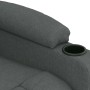 Sillón reclinable eléctrico de tela gris oscuro de , Sillones - Ref: Foro24-3098778, Precio: 267,43 €, Descuento: %