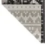 Alfombra de exterior tejido plano gris oscuro 115x170 cm de vidaXL, Protectores para exterior - Ref: Foro24-317060, Precio: 3...