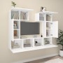 Set de muebles para TV 6 piezas madera contrachapada blanco de , Muebles TV - Ref: Foro24-3114454, Precio: 239,70 €, Descuent...