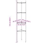 Tutores para tomates 4 unidades acero y PP 154 cm en Soportes para macetas | Comprar online en Foru.es