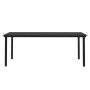Juego de comedor de jardín 9 piezas con cojines negro de , Conjuntos de jardín - Ref: Foro24-3099534, Precio: 1,00 €, Descuen...