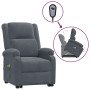 Sillón de masaje elevable terciopelo gris oscuro de , Sillones de masaje eléctricos - Ref: Foro24-3124837, Precio: 284,12 €, ...