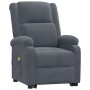 Sillón de masaje elevable terciopelo gris oscuro de , Sillones de masaje eléctricos - Ref: Foro24-3124837, Precio: 284,12 €, ...