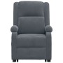 Sillón de masaje elevable terciopelo gris oscuro de , Sillones de masaje eléctricos - Ref: Foro24-3124837, Precio: 284,12 €, ...