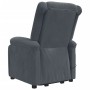Sillón de masaje elevable terciopelo gris oscuro de , Sillones de masaje eléctricos - Ref: Foro24-3124837, Precio: 284,12 €, ...