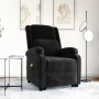 Sillón de masaje elevable terciopelo negro de , Sillones de masaje eléctricos - Ref: Foro24-3124842, Precio: 279,22 €, Descue...