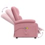 Sillón de masaje elevable terciopelo rosa de , Sillones de masaje eléctricos - Ref: Foro24-3124840, Precio: 279,70 €, Descuen...