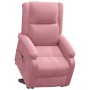 Sillón de masaje elevable terciopelo rosa de , Sillones de masaje eléctricos - Ref: Foro24-3124840, Precio: 279,70 €, Descuen...
