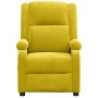 Sillón reclinable eléctrico de terciopelo amarillo | Foro24.es | Tu tienda online para hogar, jardín y más Foro24.es